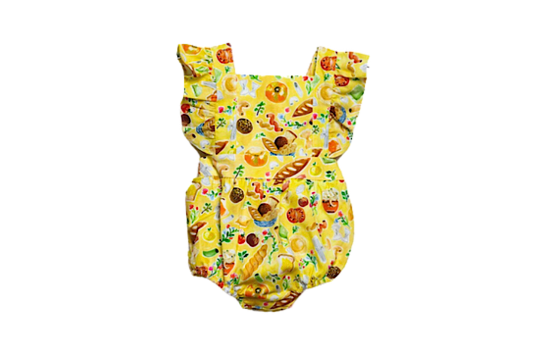 Bubble Romper in Carbo Load